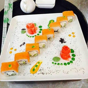 Large White Square Dish 12" inch X 12" inch |