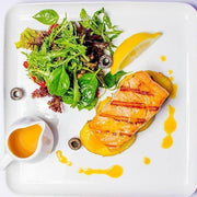 Large White Square Dish 12" inch X 12" inch |