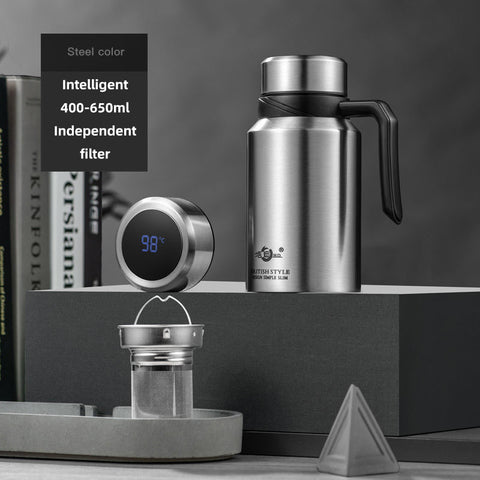 Temperature Measurement Office Cup With Handle And Large Capacity For Making Tea