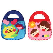 Children's Handmade Bag Non-woven DIY Cartoon Three-dimensional Production Environmental Protection Materials
