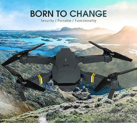 4K HD Dual Camera RC FPV WiFi Portable Wide Angle Foldable Quadcopter Drone