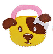 Children's Handmade Bag Non-woven DIY Cartoon Three-dimensional Production Environmental Protection Materials
