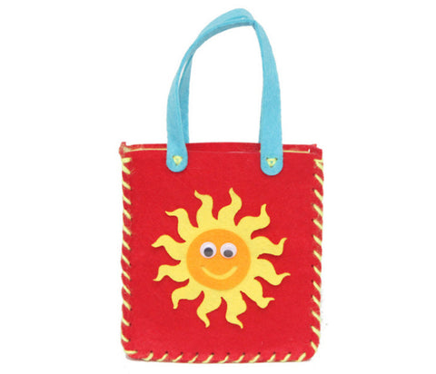 Children's Handmade Bag Non-woven DIY Cartoon Three-dimensional Production Environmental Protection Materials